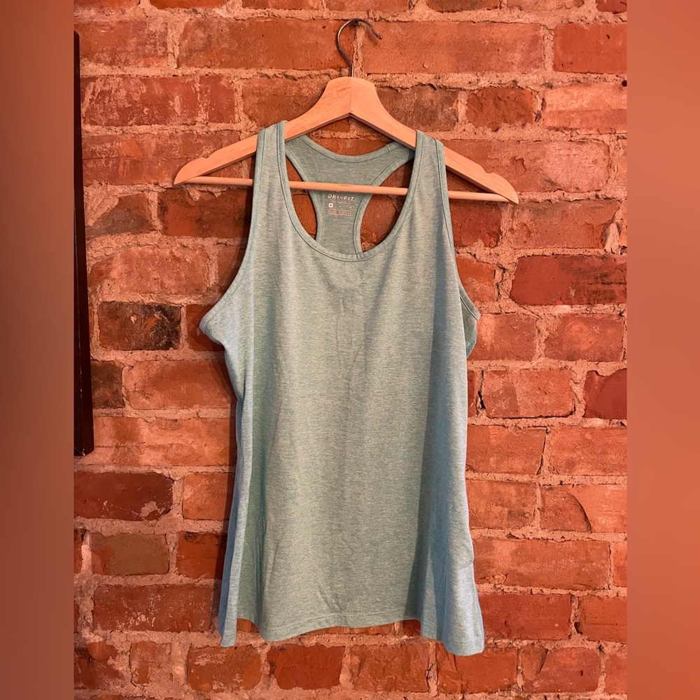 Two Nike workout tanks